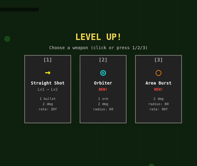 武器選択システム